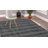 Brackettville Wool Plaid Handwoven Charcoal Area Rug-323099327