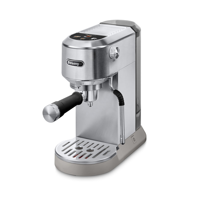 Espresso Machine Cold Brew Maker with Frothing Wand, Stainless