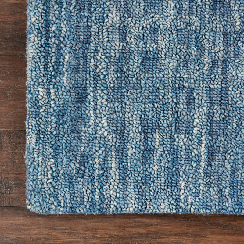 Gambrills Performance Wool Checkered Indoor Rug, Rectangle 8' x 10'6