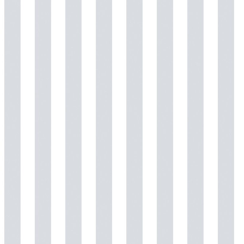 Bellamy 1000cm x 53cm Matte Wallpaper Roll, Dark Grey/White