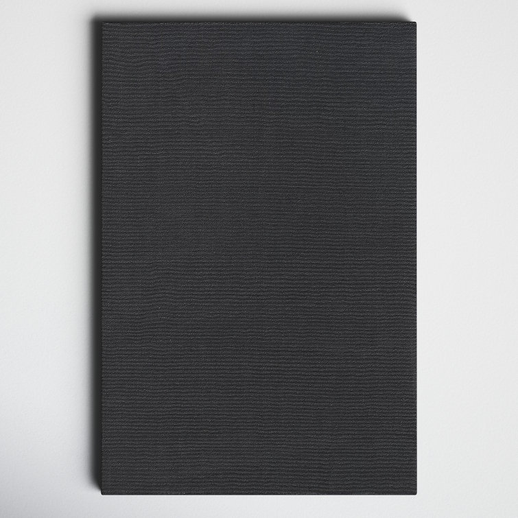Crowe Wool Charcoal Gray Area Rug