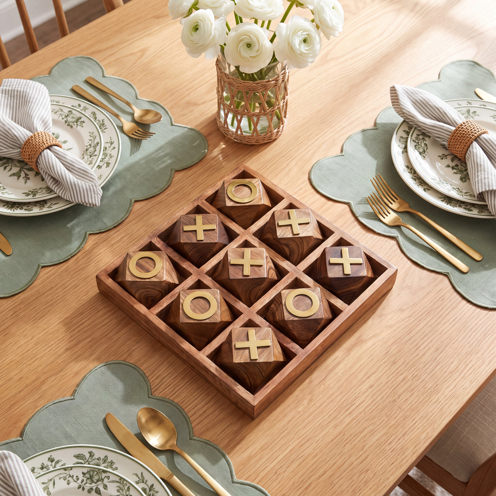 Cristelle Mango Wood Game Set