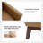 Mariessa Mid-Century Modern Genuine Leather Armchair-99082301