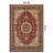 Shiflett Oriental Burgundy/Mustard/Black Area Rug-1756067252