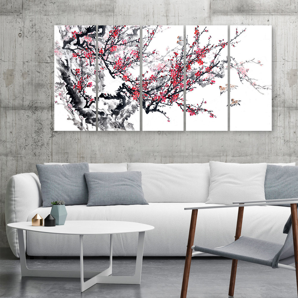 Leinwandbild Cherry Blossom Japan Tree