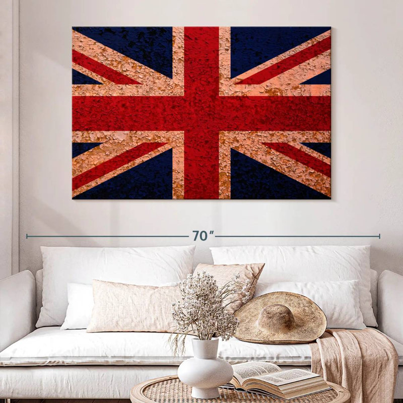 Borges Great Britain Flag, 8" H x 12" W