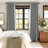 Isio 52" W 100% Blackout Curtain Panel, Thermal Insulated Rod Pocket-232741366-247411654