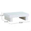 Wooden Small Nightstand With USB Charger