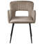 SANILAC 46 cm H Upholstered Velvet Armchair-124083580
