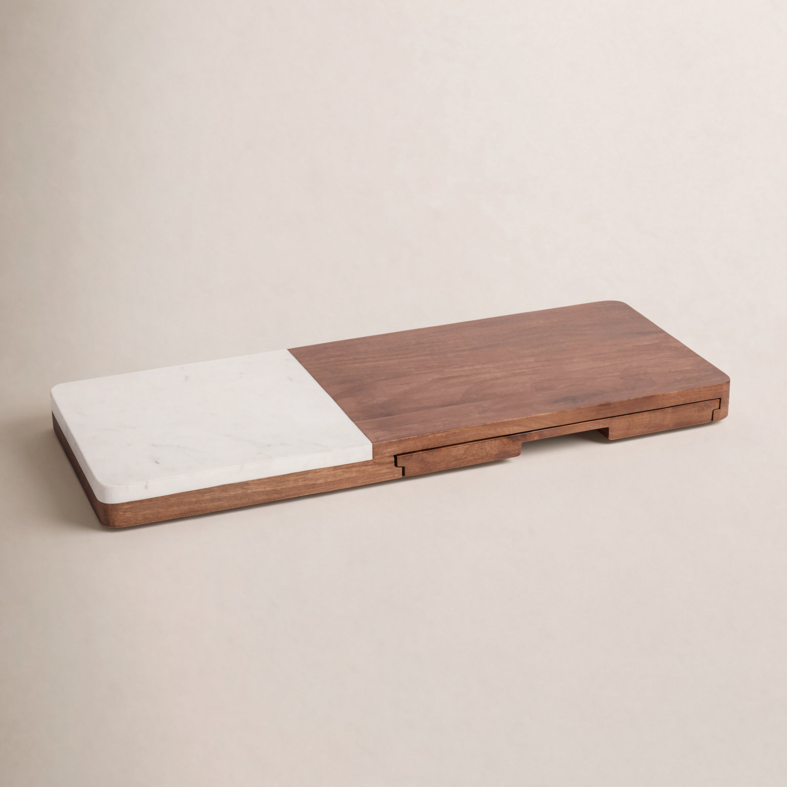 Marble and Mango Wood Cheese Board
