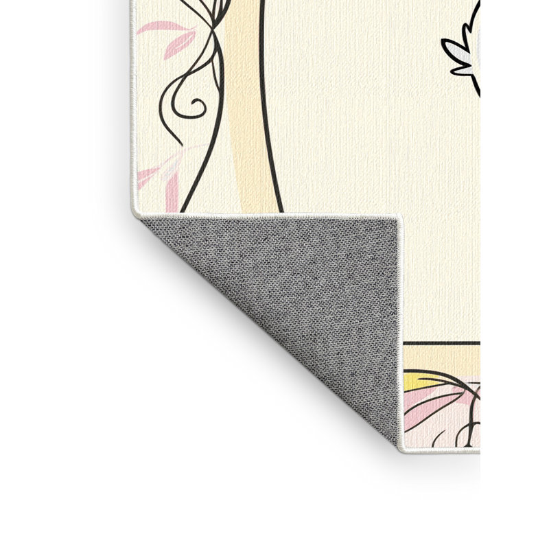 Tapis pour enfants mignons lavables Dakota Fields, Rectangulaire 8 pi x 10 pi