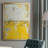 Impression sur cadre jaune-87967156-87967155