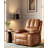 Leather Recliner Chair with 2 Cup Holders and Side Pocket-1418453197