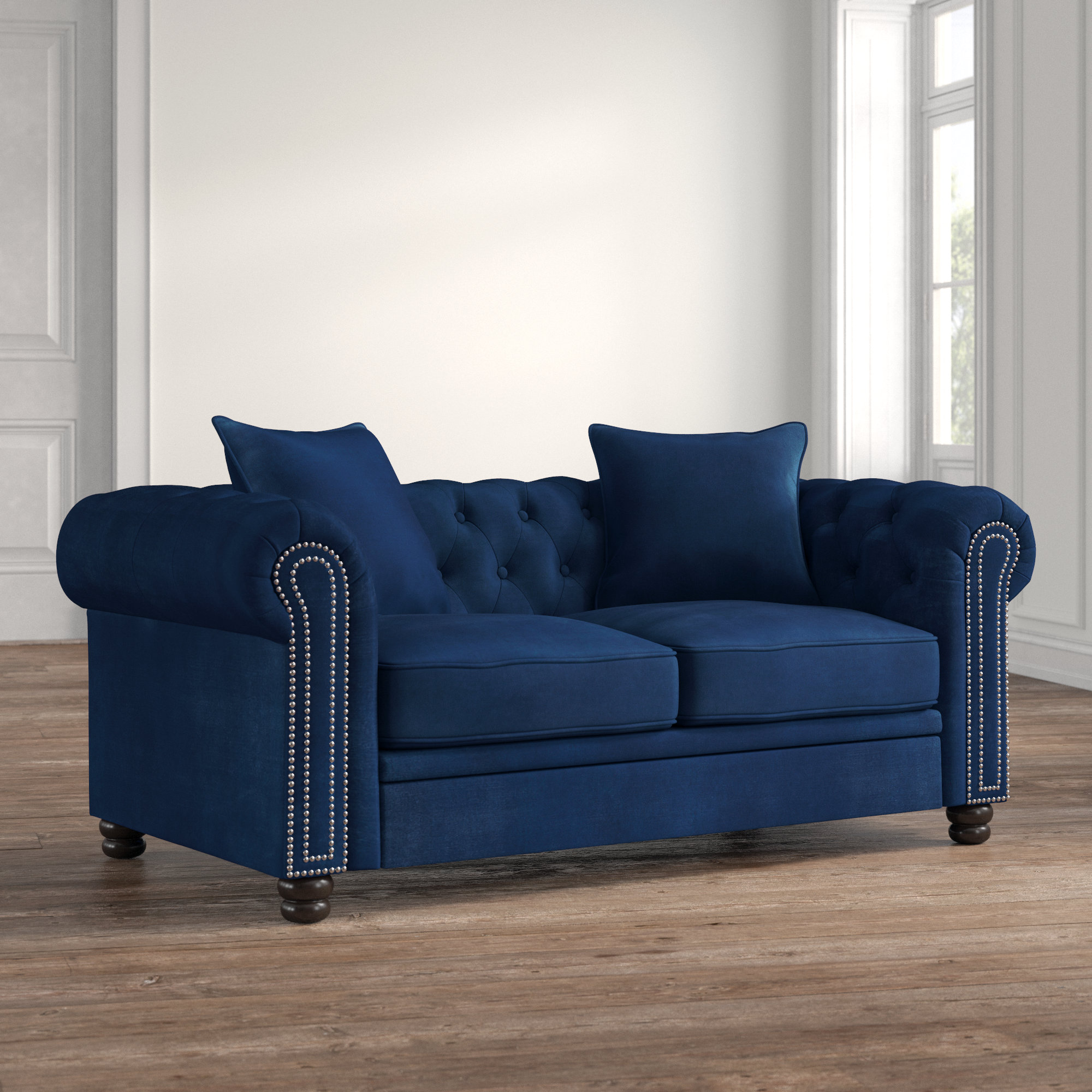Avani 71” Rolled Arm Loveseat