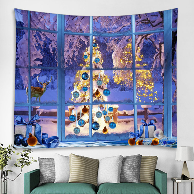 Christmas Tapestry Backdrop
