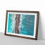 Beach Road Across the Ocean in Abstract - Picture Frame Photograph Print-55683634-55683635