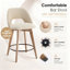 Tabouret de comptoir pivotant 26,8 po Wylee-477407159