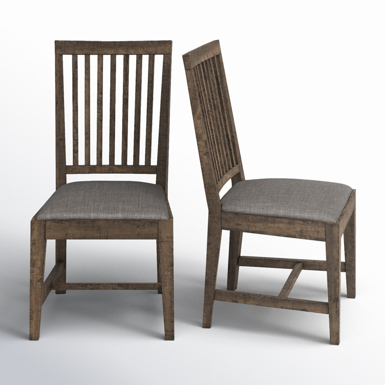 Amesfield Ladder Back Parsons Chair in Flint