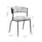Jonibek 18.5'' H Fabric Upholstered Metal Side Chair