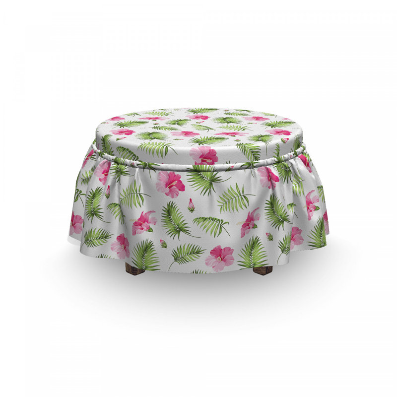 Housse pour palm repose-pieds hibiscus
