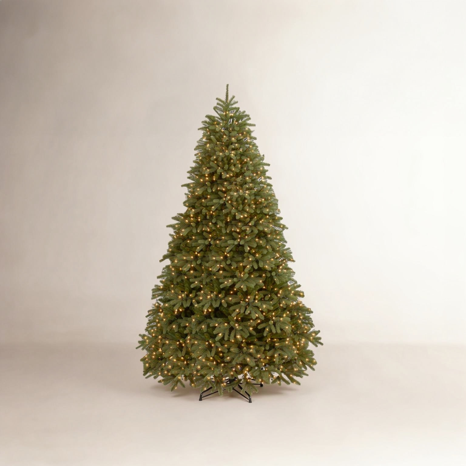 Jersey Flocked 10' Pre-Lit Fir Christmas Tree, 10'