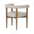 Upholstered Round Arm Chair