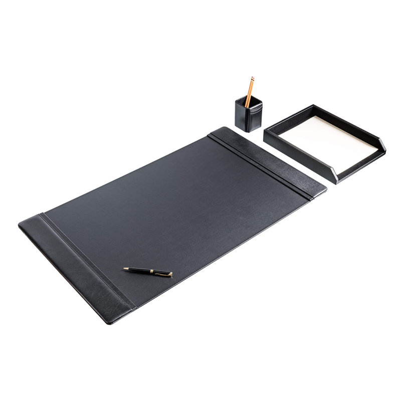 Ensemble de bureau 3 pièces Wycombe, Noir