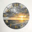 Horloge murale décorative moderne en verre Sunset Beach - 23,6 po-1514656941