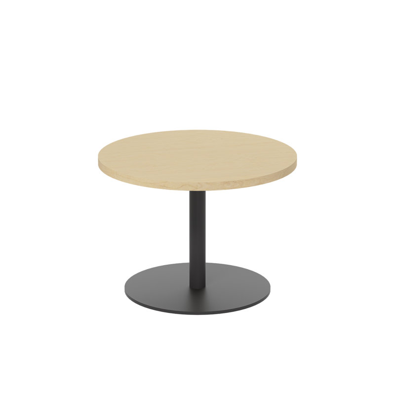 Eitelbert Pedestal Coffee Table, H*43cm x W*60cm x D*60cm, Grey