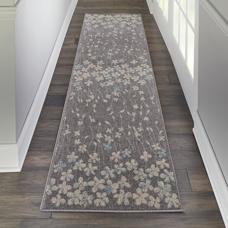 Floral Indoor Rug, Runner 2'3" x 7'3"