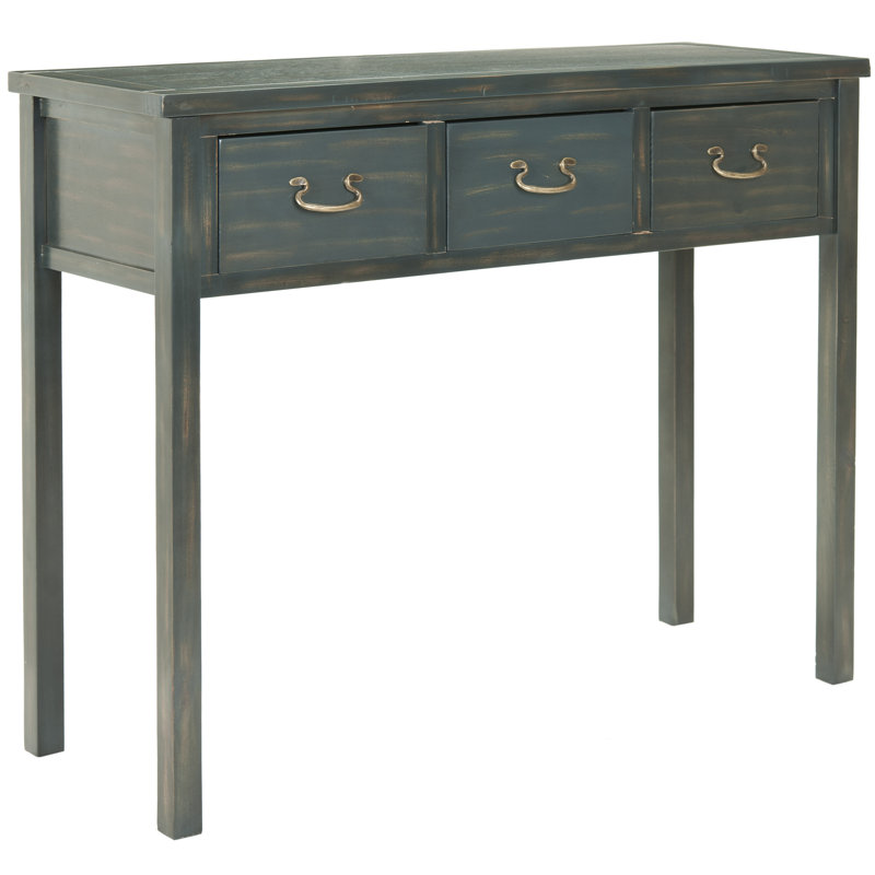 Vinea 39.4'' Console Table, Dark Teal