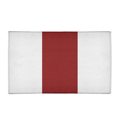 Tapis de zone rouge