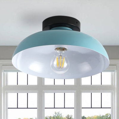 Plafonnier semi-encastré 1 lumière