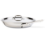 All-Clad D3 Stainless Steel Frying Pan with Lid