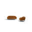 Fauteuil en cuir véritable touffeté Lamoria-70673195