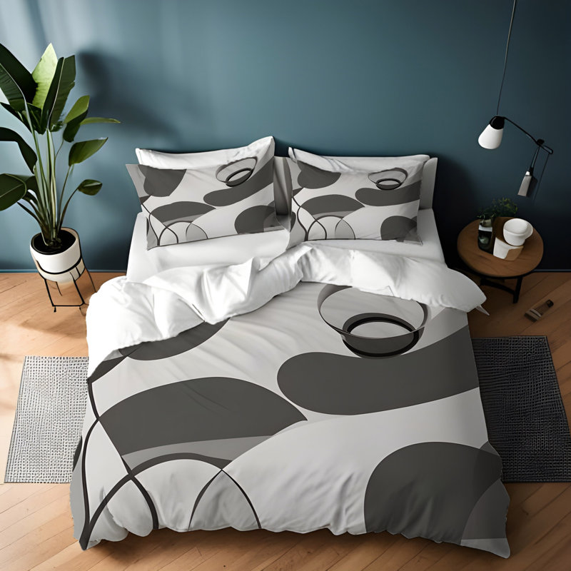 Literie, Housse de couette grand + 2 grandes taies décorat