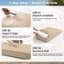 Coussin de chaise longue d'extérieur Wynee-726083923-726083913