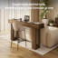 Table de véranda en bois avec console de 63 pouces-1513327373