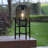 14.25"H Metal Mesh Solar Powered Outdoor Lantern With Stand-96751992