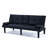 67-Inch Pvc Multi-Functional Sofa Bed With A Foldable And Cup Holder-2065815157