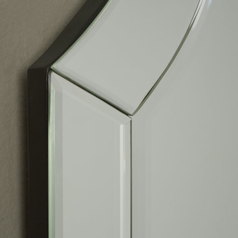 Alicia Traditional Beveled Accent Mirror