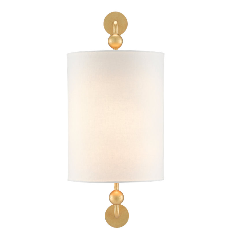 Tavey 1 - Light Armed Sconce, Contemporary Gold