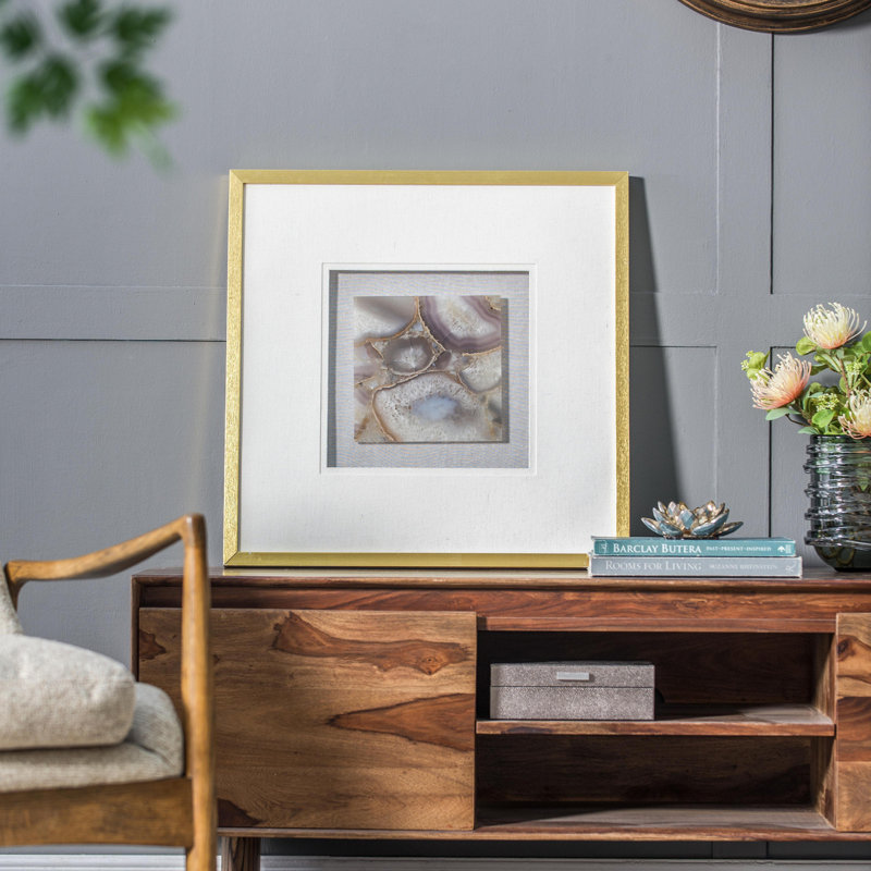 Remi Agate Shadow Box Wall Art