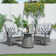 Neneo 2-Person Outdoor Patio Conversation Set With End Table