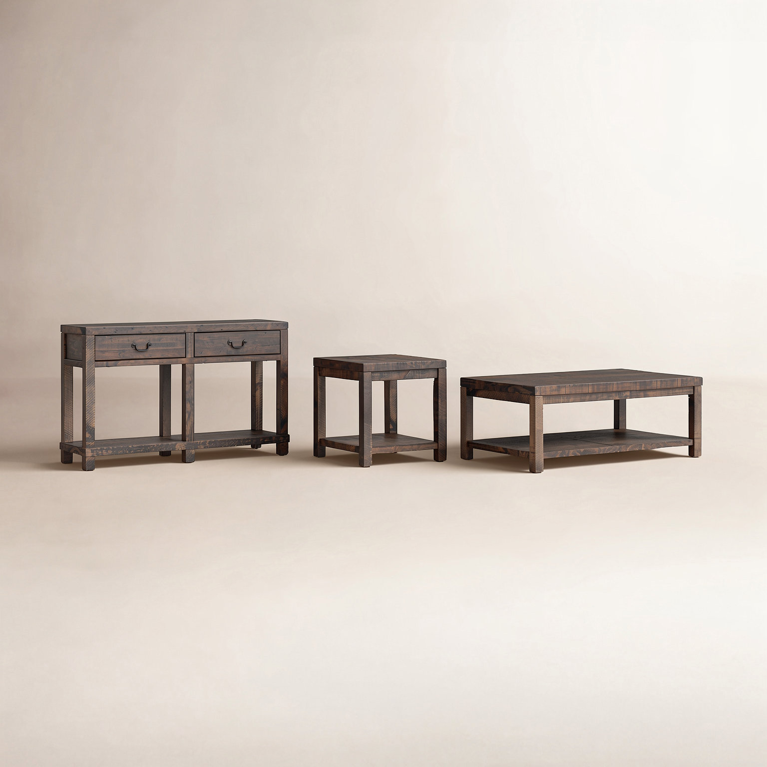 Alexandra 3-Piece Living Room Table Set
