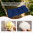 Bench Cushion for Outdoor Furniture, Waterproof  Tufted Outdoor Bench Cushion , Patio bench cushions for indoor/outdoor chairs, swing cushions,36x14x4in,Blue-1090846228-1090846226