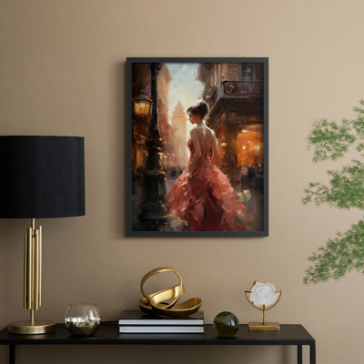 «WOMEN Series CDxxxi», reproduction encadrée - bois massif