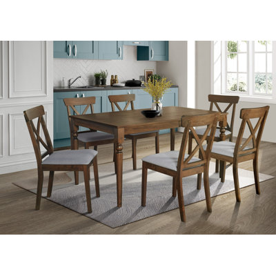 Arcuri 6 - Person Four Leg Dining Set