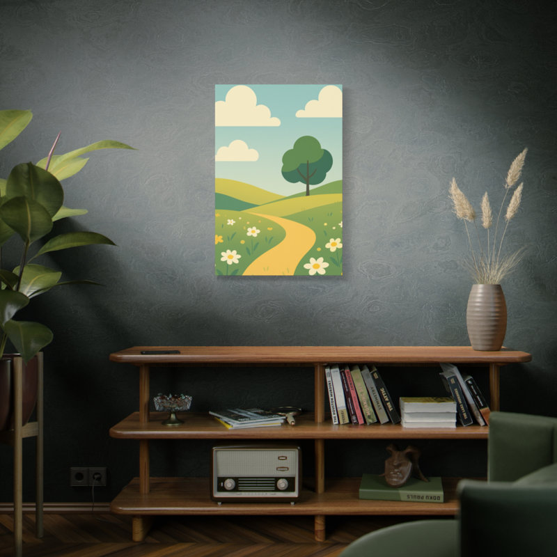 Apel Single Picture Frame Print on Canvas, 91.44 cm H x 60.96 cm W