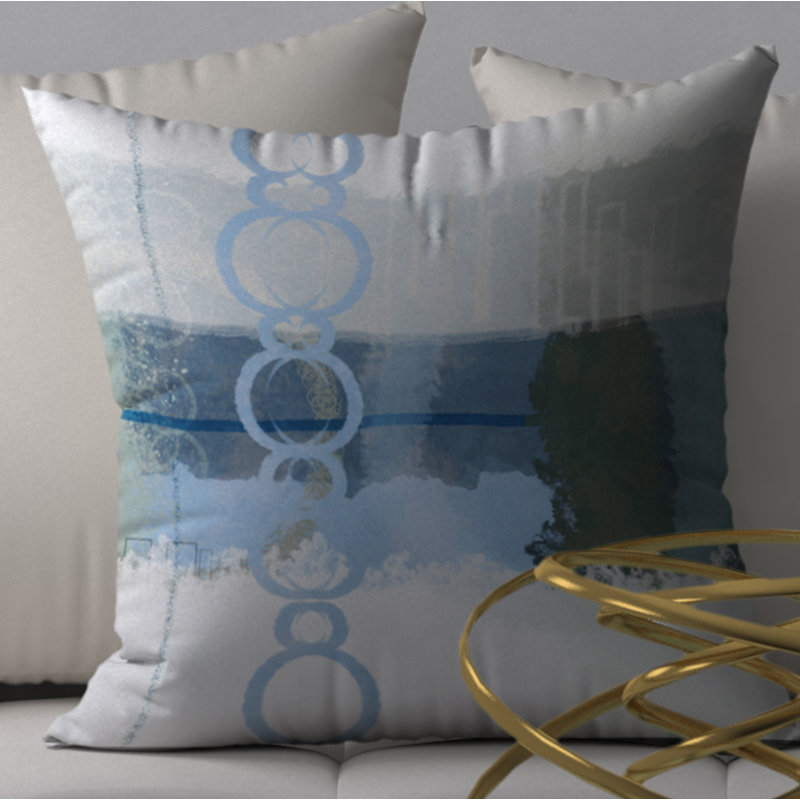 Housse de coussin décoratif carrée boost vigoureux, 24 po x 24 po